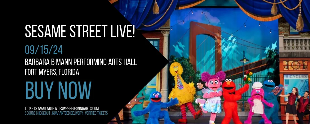 Sesame Street Live! at Barbara B Mann Performing Arts Hall