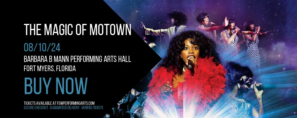 The Magic Of Motown at Barbara B Mann Performing Arts Hall