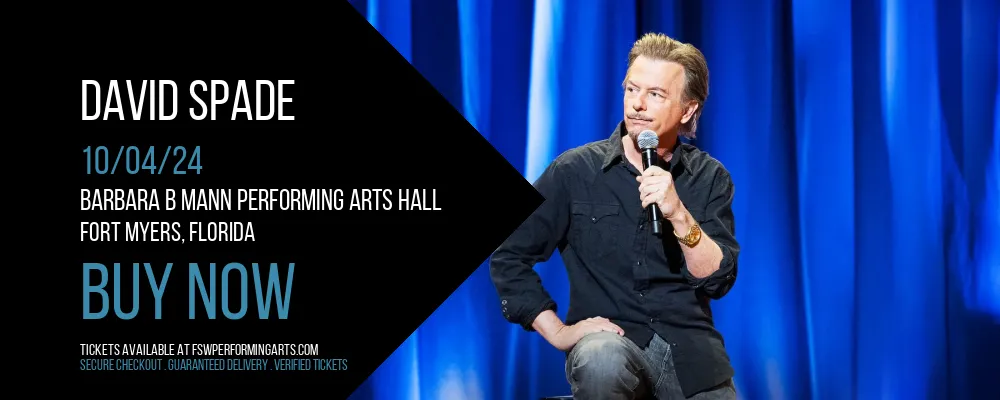 David Spade at Barbara B Mann Performing Arts Hall