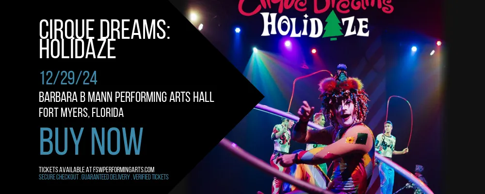 Cirque Dreams at Barbara B Mann Performing Arts Hall