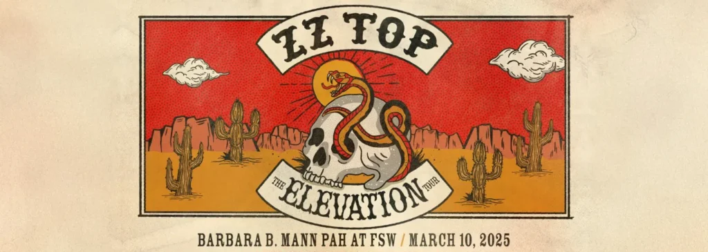 ZZ Top at Barbara B Mann Performing Arts Hall