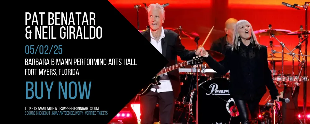 Pat Benatar & Neil Giraldo at Barbara B Mann Performing Arts Hall