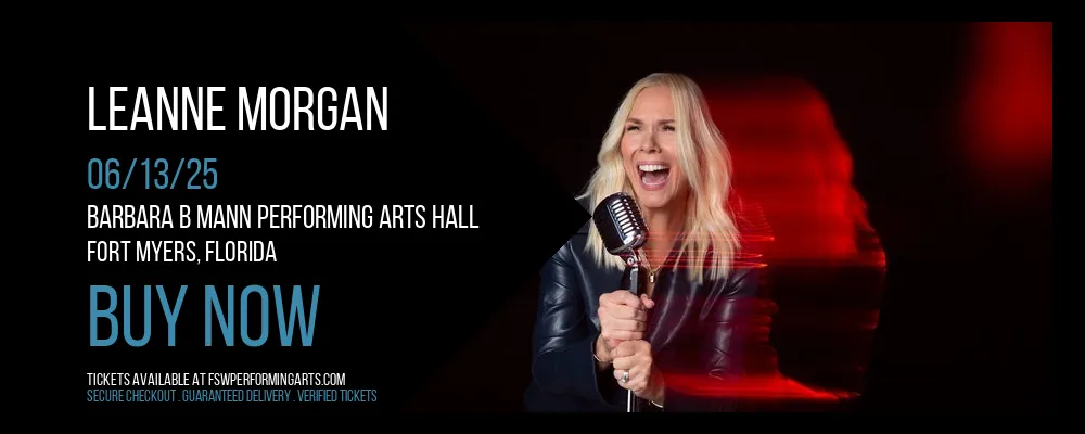 Leanne Morgan at Barbara B Mann Performing Arts Hall